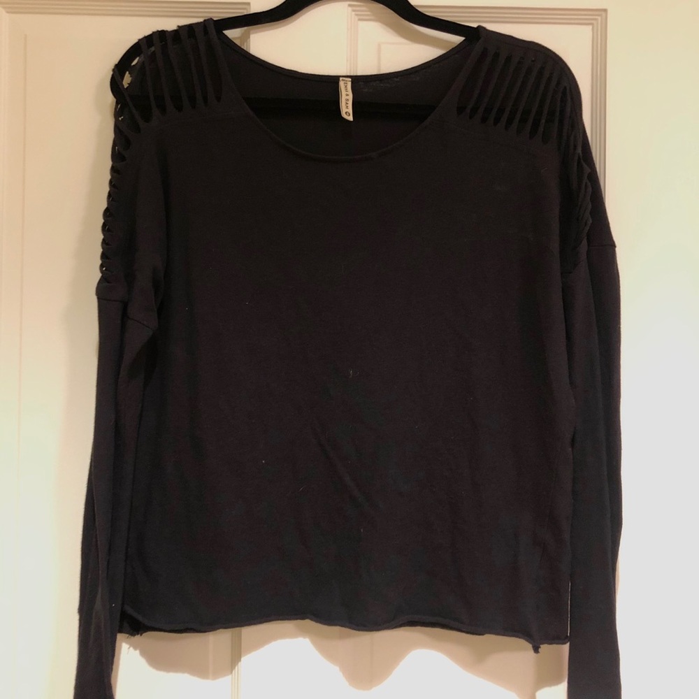 LF (Sam & Emma) Black long sleeve t-shirt